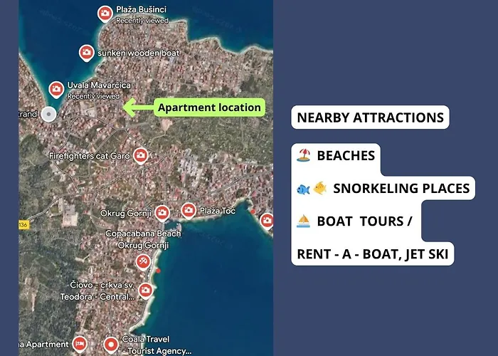 Daire Sea View Ciovo Trogir