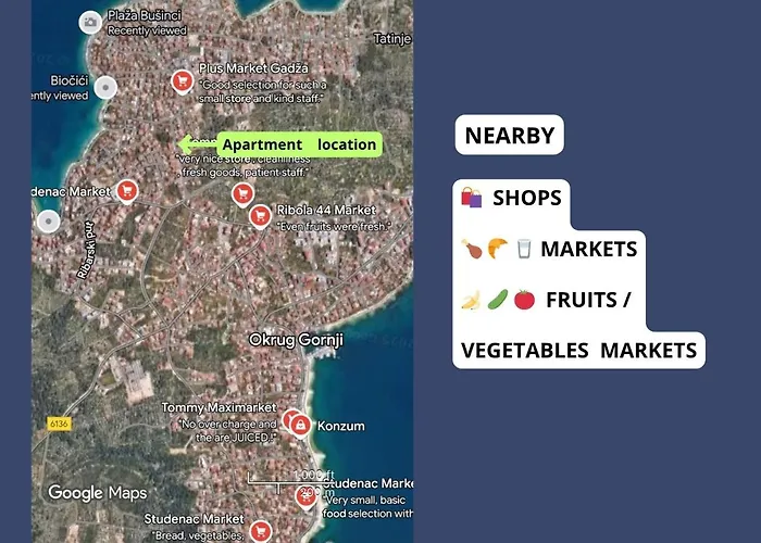 아파트 Sea View Ciovo *